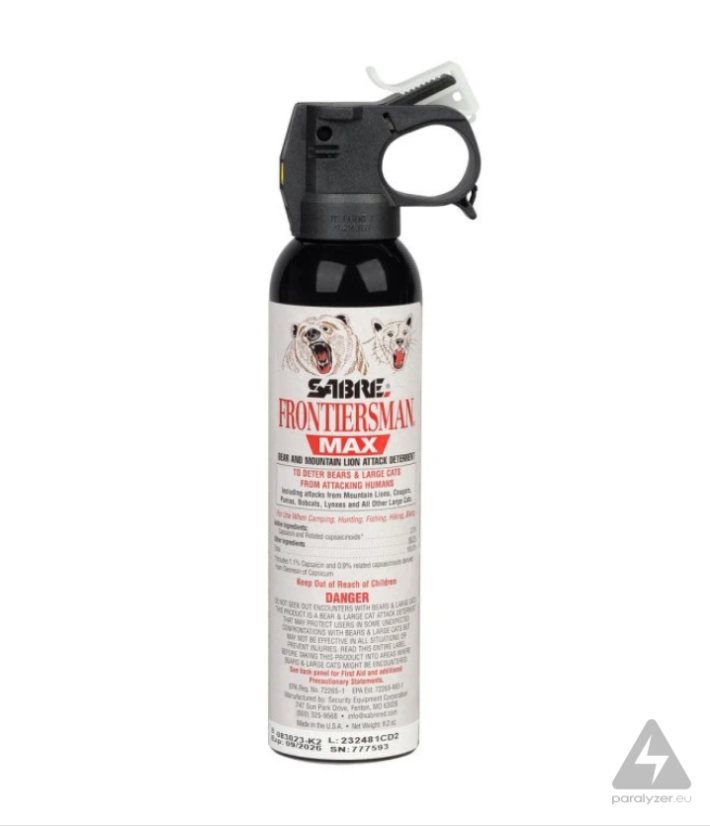 Obranný pepper sprej SABRE RED BEAR proti medveďom