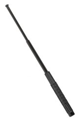 Teleskopický obušek PIRANHA 16" + pouzdro (černý)