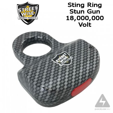 Paralyzér Streetwise Sting Ring 18 milionů voltů - nový design