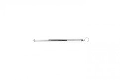 Teleskopický obušek PIRANHA 13" s kroužkem na klíče (chrom)