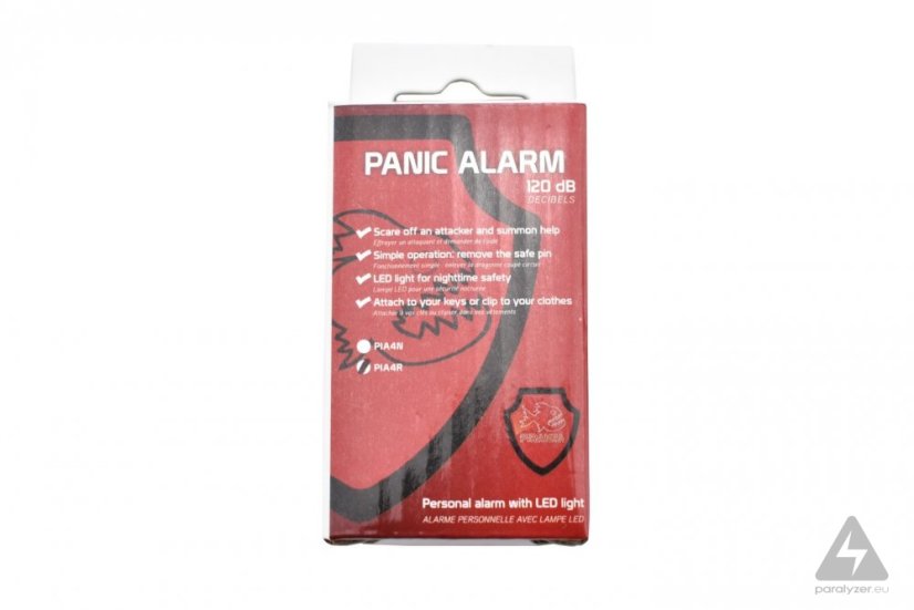 Osobní alarm PIRANHA PIA4 černý