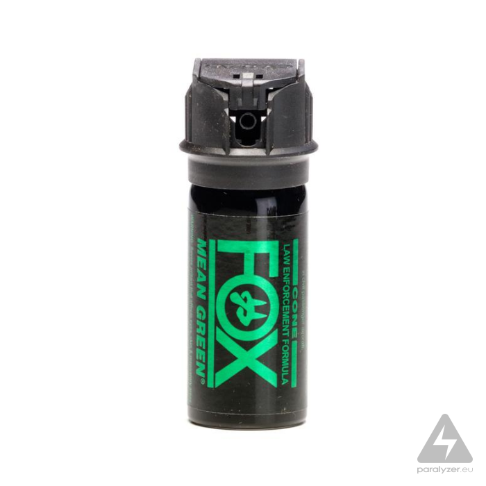 Pepřový sprej Fox Labs Mean Green® Cone 44 ml (clona)