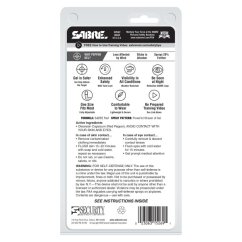 Obranný korenistý gél SABRE RED pre bežcov s bezpečnostným LED náramkom - zelená