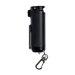 Obranný pepper sprej SABRE RED 3-IN-1 pre bezpečný únik z auta - čierny