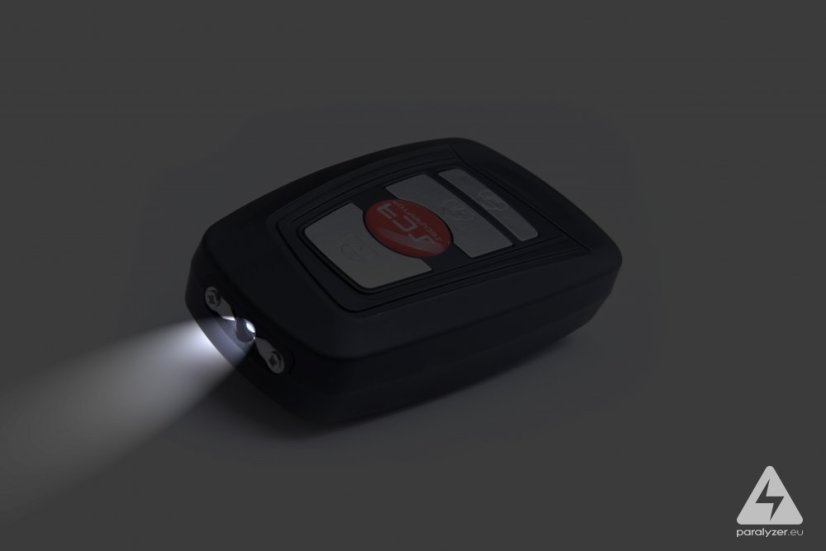 Paralyzér Securaptor Zukur s alarmem  a s LED svítilnou 3 v 1