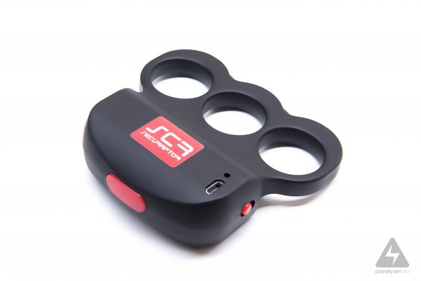 Paralyzér Securaptor Triple Ring 2x 2 miliony voltů