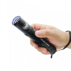 Paralyzér Streetwise Police Force 9.2 miliónov voltov paralyzujúca baterka (čierna)