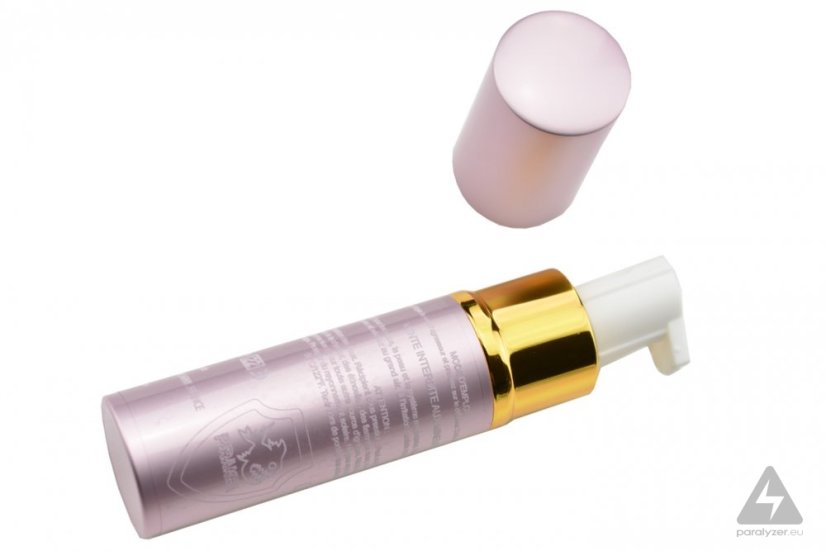 Rtěnka PIRANHA LIPSTICK pepřový sprej - Barva: Černá