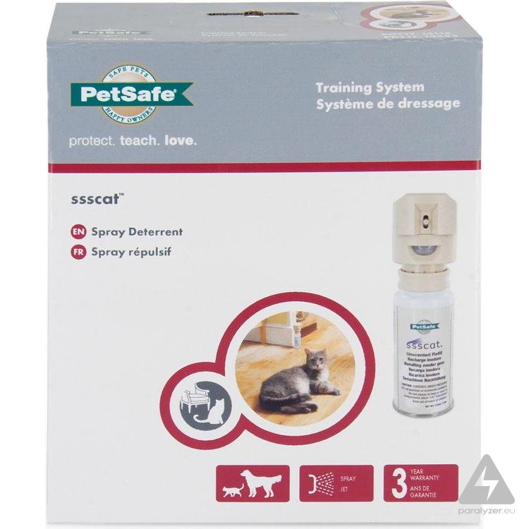 Sprejový odpudzovač mačiek PetSafe sssCat
