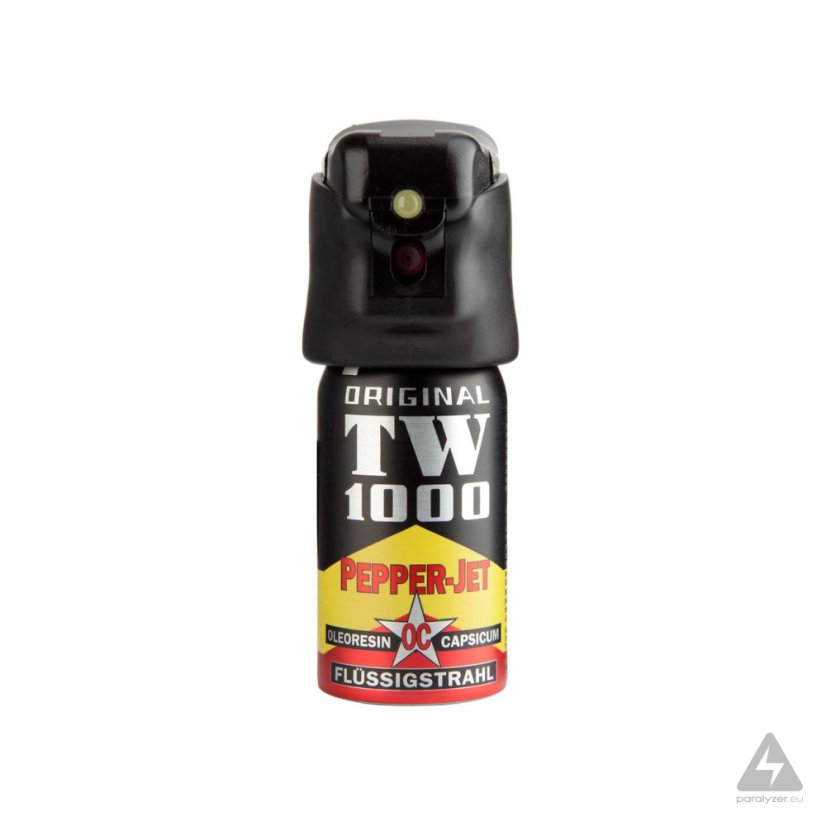 Obranný sprej TW1000 40 ml s LED diódou