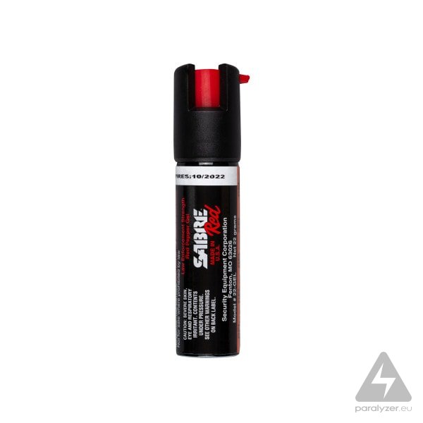 Obranný korenistý gél SABRE RED pre bežcov s bezpečnostným LED náramkom - ružová