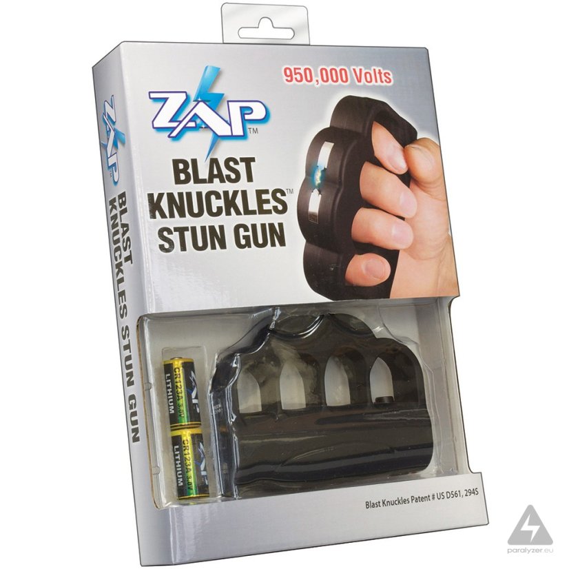 Paralyzér ZAP Blast Knuckles 950 000 voltov paralyzujúci boxer