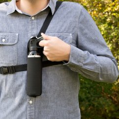 Hrudné nylonové puzdro pre sprej na medvede